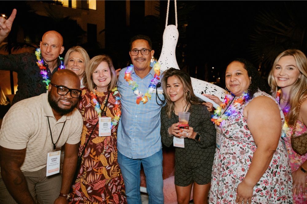 Attendees at Opening Reception at Evermore Orlando Resort