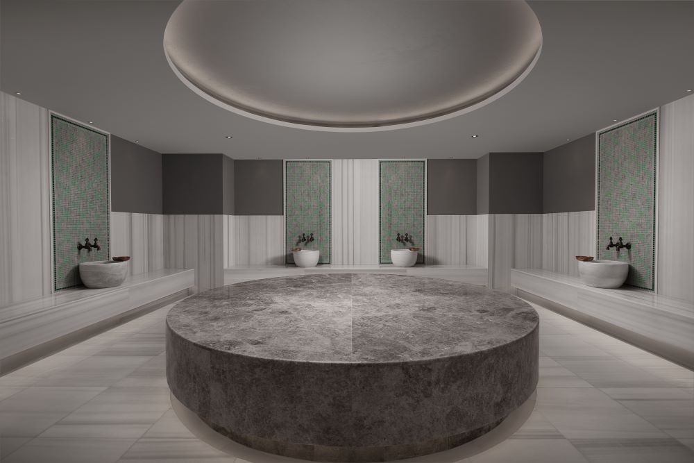 Turkish Bath at Cappadocia Marriott Hotel