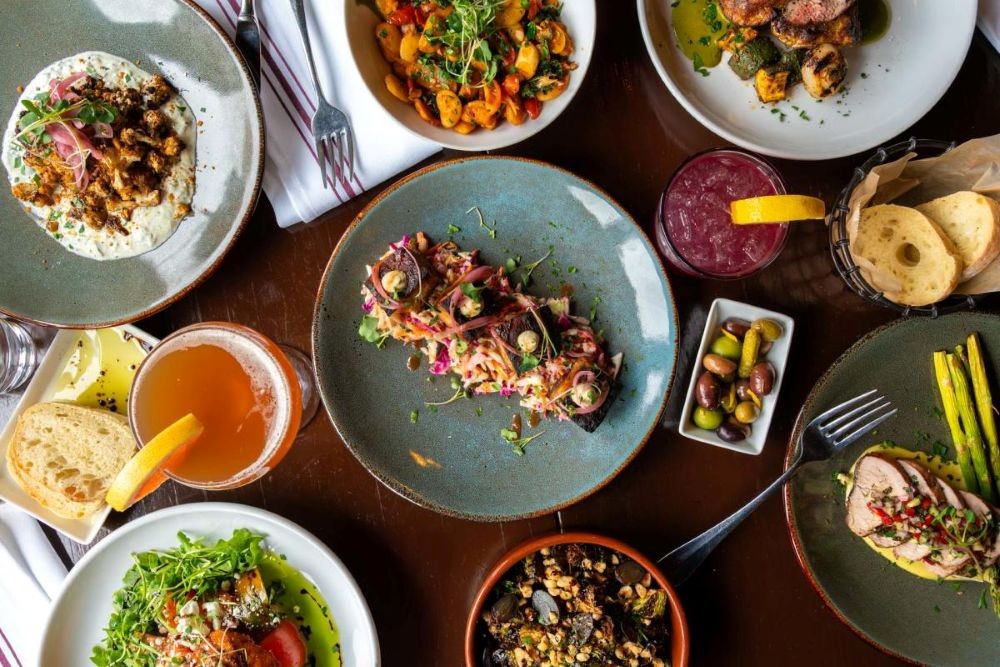 Boca Bistro tablescape 