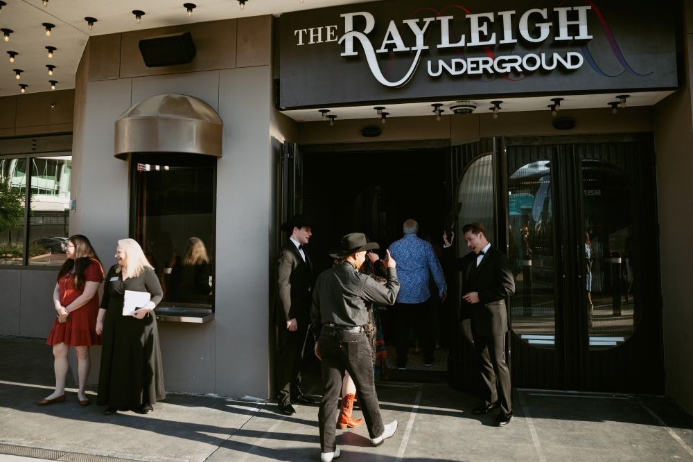 The Rayleigh Underground entrance