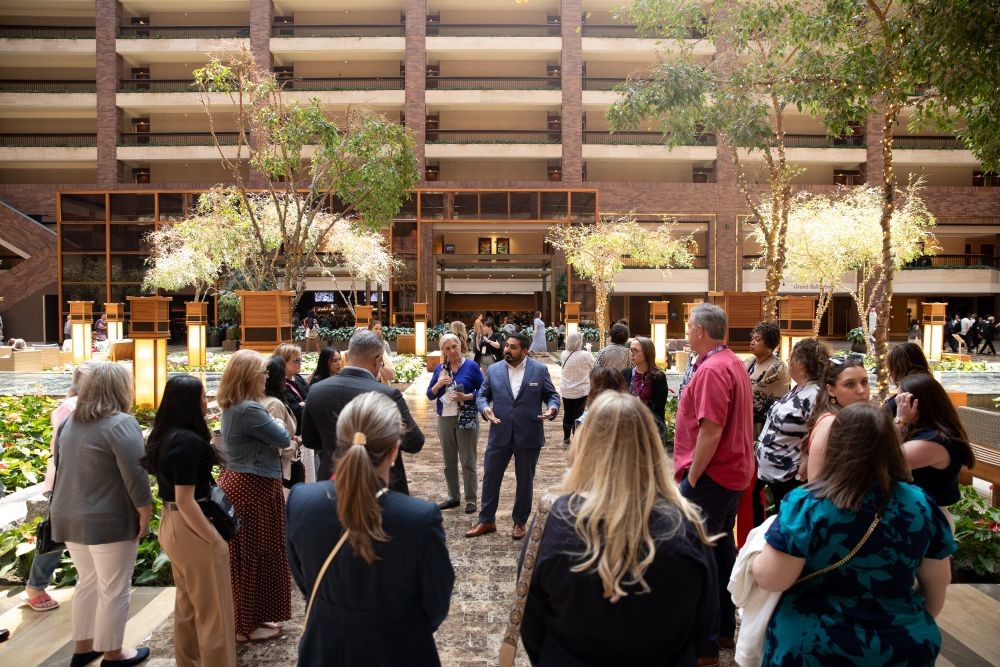 Hilton Anatole site tour