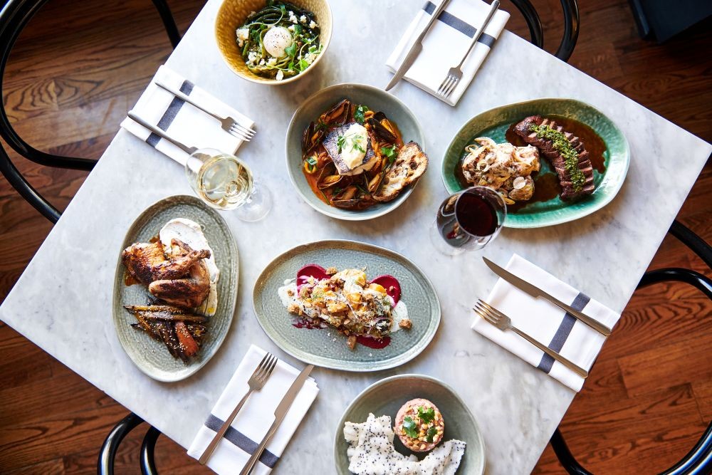Death & Taxes tablescape