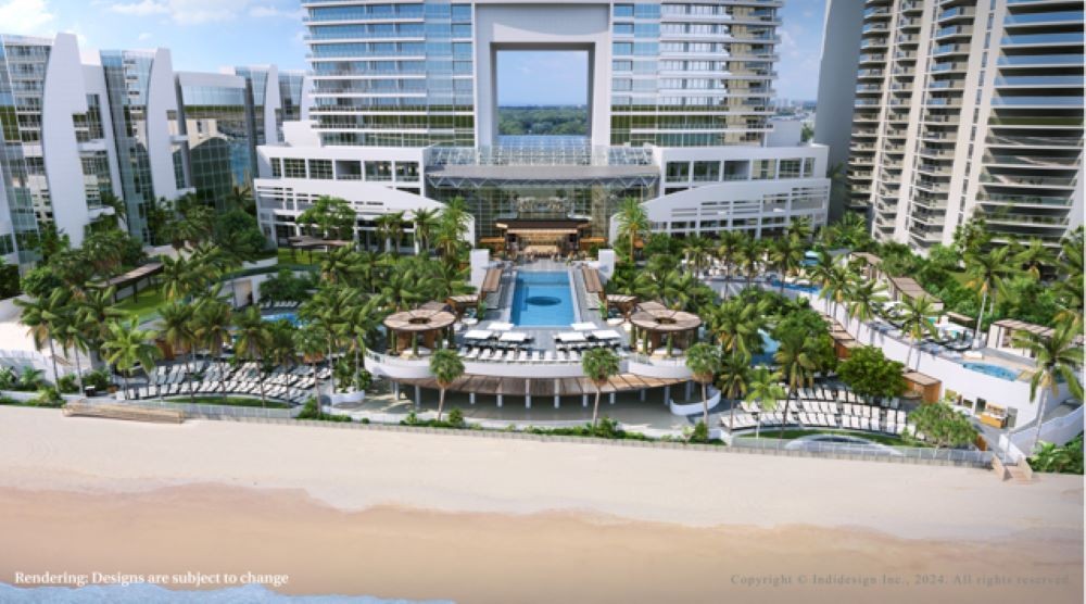 Diplomat Beach Resort rendering