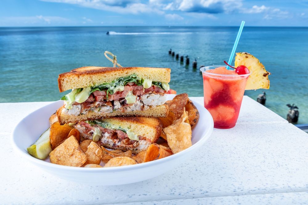 Meal from Opal Sands Resort in Clearwater Beach
