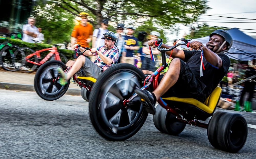 Adult Big Wheel Club's Big Wheel Relay Collection Challenge