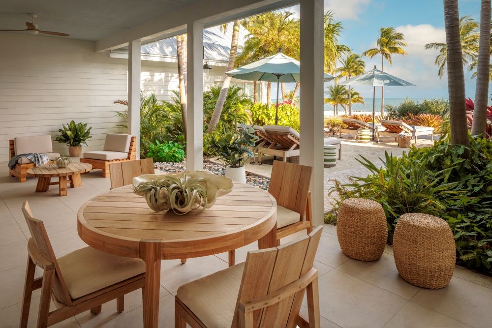 Islander Resort guest room patio
