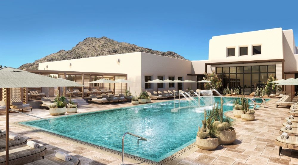 JW Marriott Scottsdale Camelback Inn Resort & Spa outdoor hydrotherapy. Credit JW Marriott Scottsdale Camelback Inn