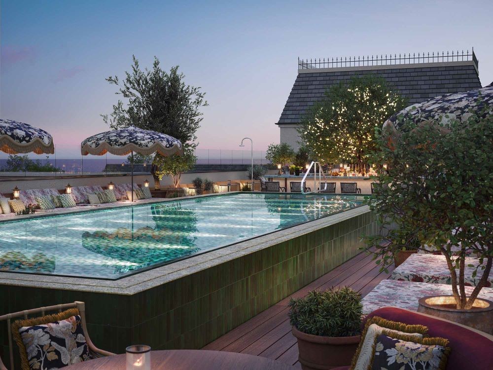 Rox Resort pool, Denmark. Credit: AMPRGlobal