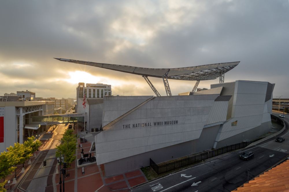 The National WWII Museum in New Orleans. Credit: The National WWII Museum.