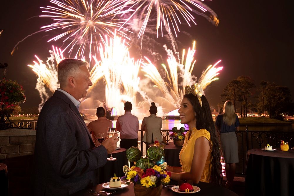 EPCOT dessert party and fireworks