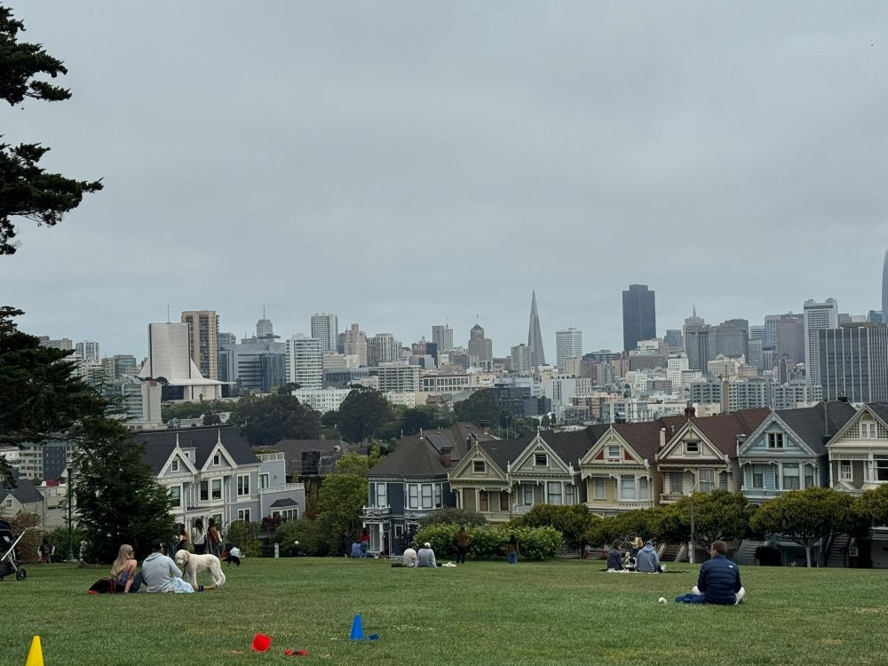 Alamo Square’s ‘Painted Ladies,’ San Francisco