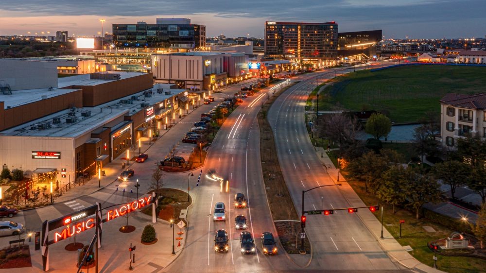 Toyota Music Factory, Irving. Credit: Visit Irving.