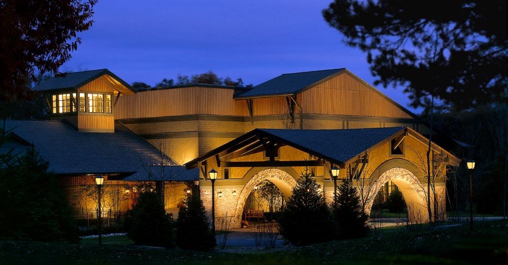 panoramic image of Woodloch Lodge