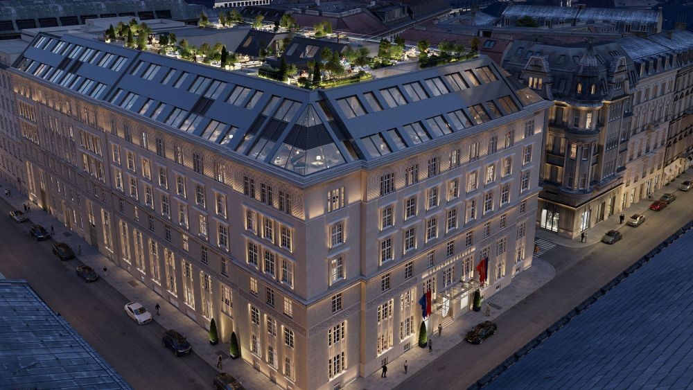 Mandarin Oriental Vienna exterior. Credit: Mandarin Oriental.