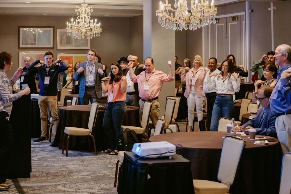 Meetings Today LIVE! South attendees engage in Jessie States' educational session. 