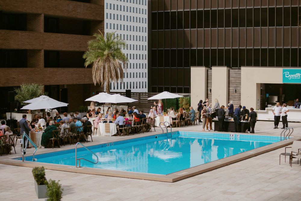 Lunch at Hyatt Regency New Orleans during Meetings Today LIVE! South. 