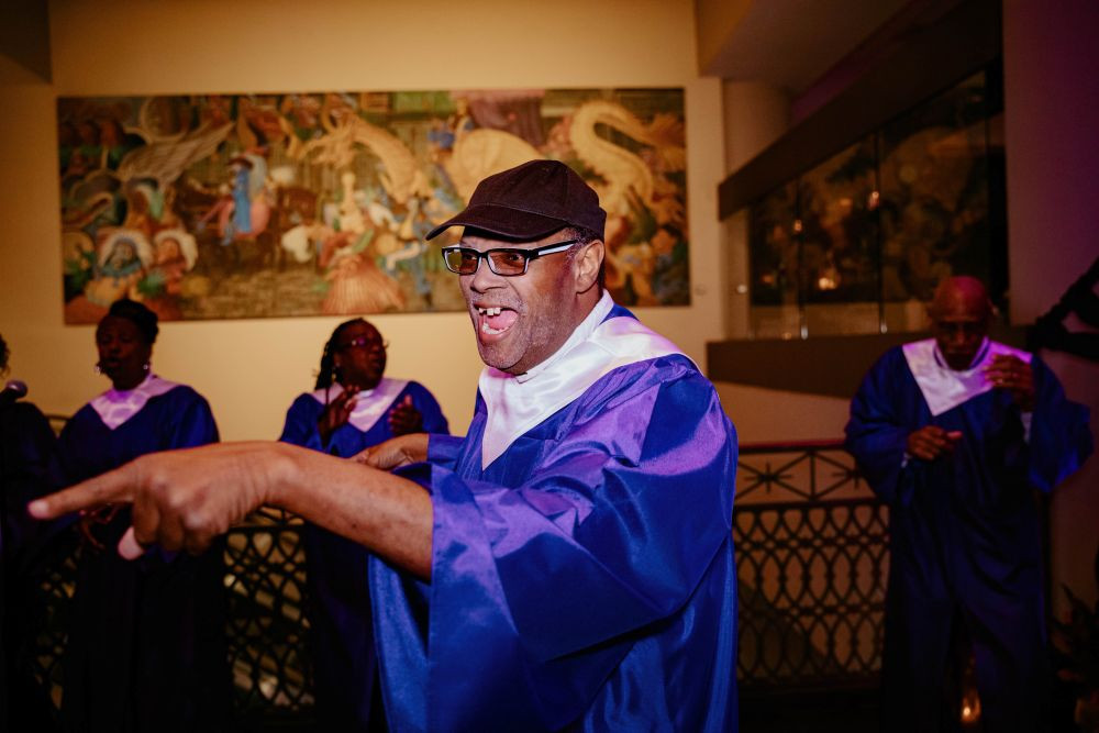 Joyful Jamalar gospel and soul group member. 