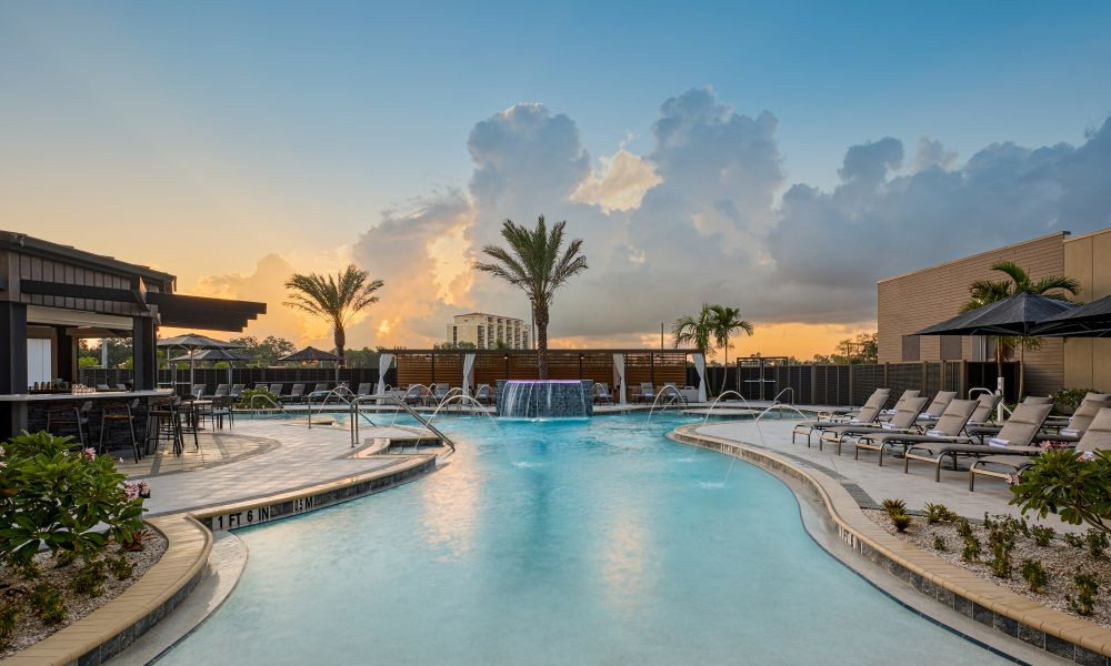 Pool at Palmetto Marriott Resort and Spa