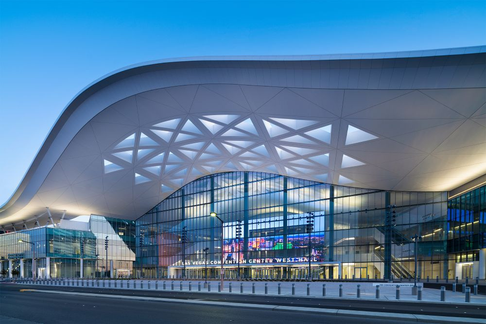 Entrance to Las Vegas Convention Center West Hall