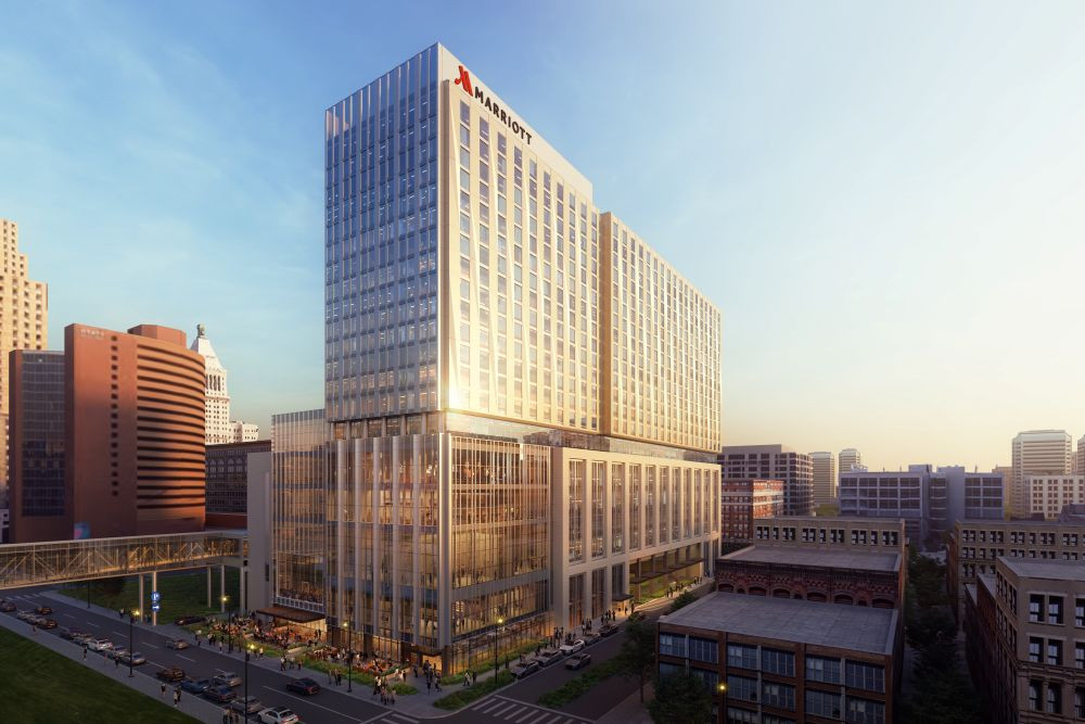 Marriott Headquarter Hotel Rendering