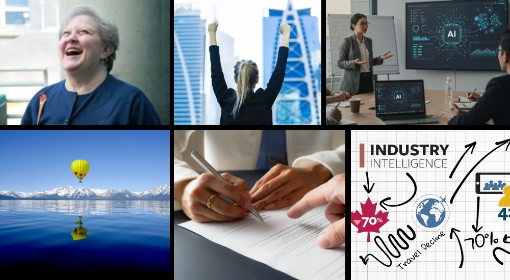 Collage of story images from 2025.