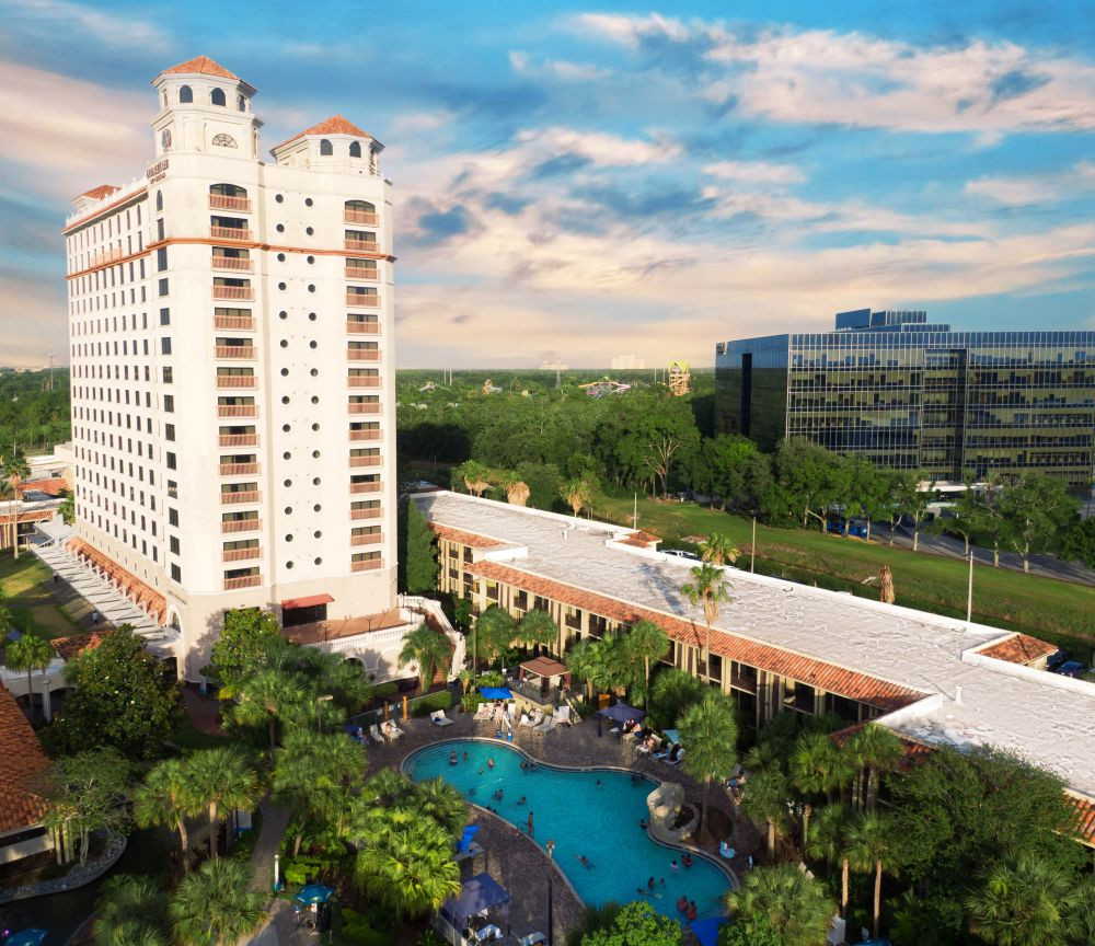 DoubleTree by Hilton Orlando Theme Park Resort aerial view