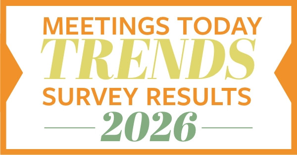 2026 Meetings Today Trends Survey Results logo.