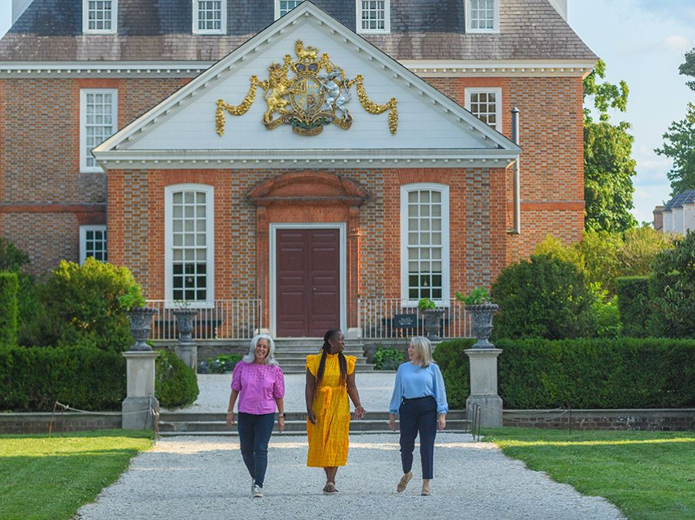 Governor's Palace at Colonial Williamsburg, Virginia.