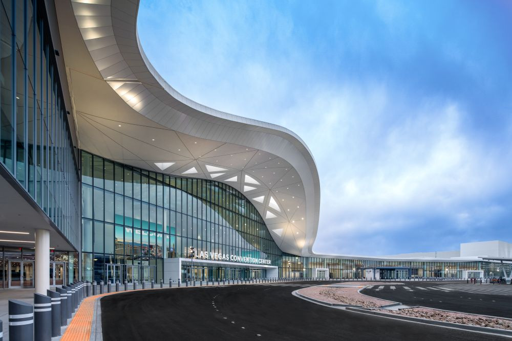 LVCC Central and North Halls exterior