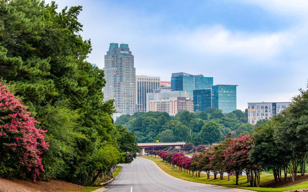 Downtown Raleigh skyline