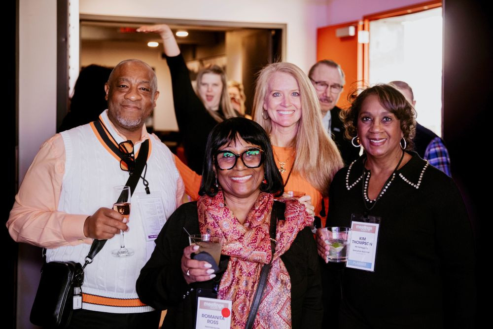 Attendees at the Harley-Davidson Museum