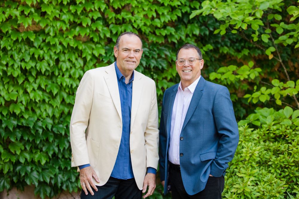 Appellation co-founders, COO Christopher Hunsberger and CEO Charlie Palmer