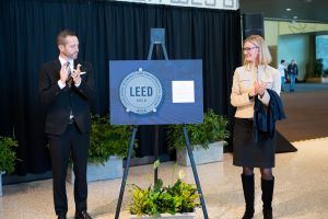 LEED Gold Certification Reveal Ceremony