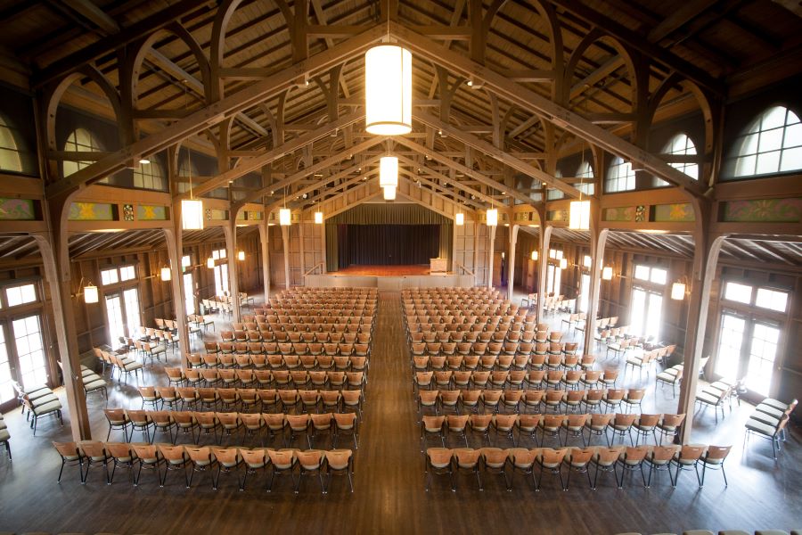 Asilomar State Beach and Conference Grounds Merrill Hall.