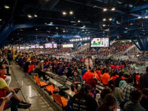 FIRST Robotics Convention at the convention center in Houston