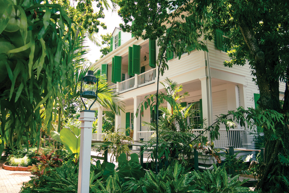 Audubon House and Tropical Gardens exterior in Key West