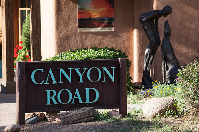 Canyon Road, Credit: TOURISM Santa Fe Canyon Road, Credit: TOURISM Santa Fe