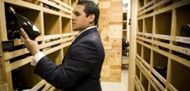 Creative Retreats' Jesse Rodriguez Explores a Wine Cellar