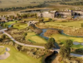 Rendering of Omni PGA Frisco resort.